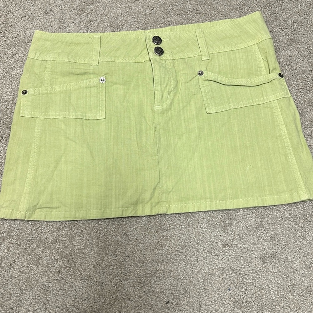 Classic American jeans, brand mini skirt size large